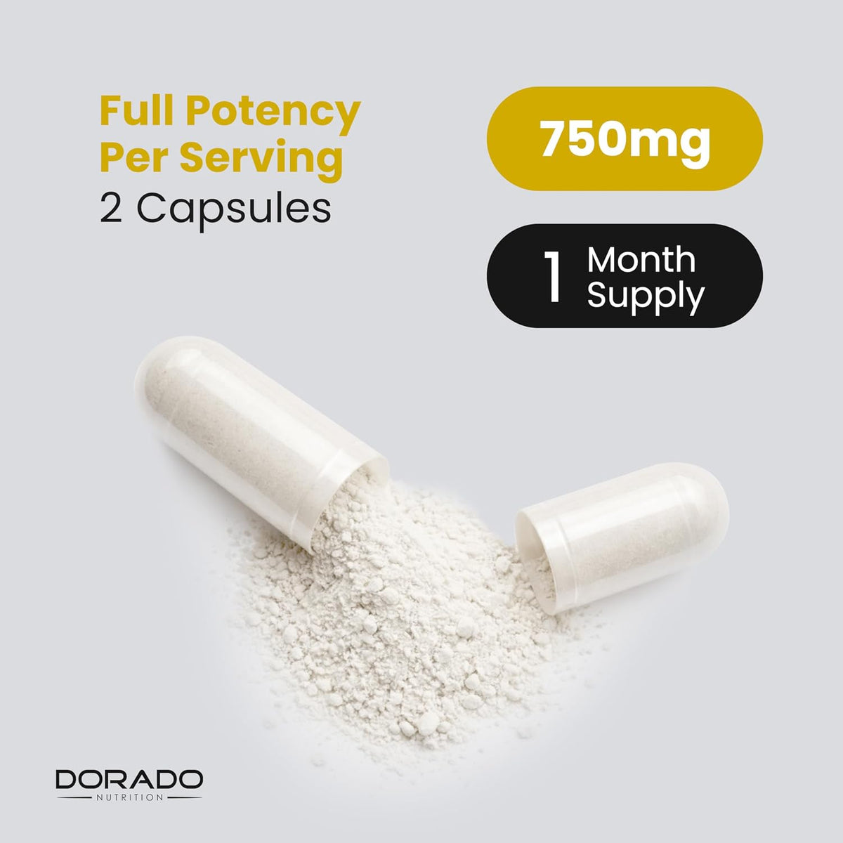 Premium imported workout supplement bottle from Dorado Nutrition