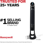 Honeywell QuietSet Whole Room Tower Fan, Oscillating Tower Fan with Remote, Black, HYF290B - Image 8