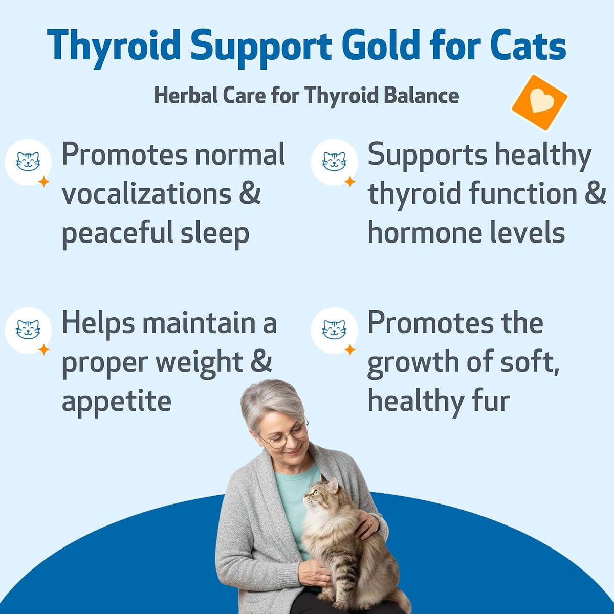 Herbal metabolic health formula for cats bacon flavor