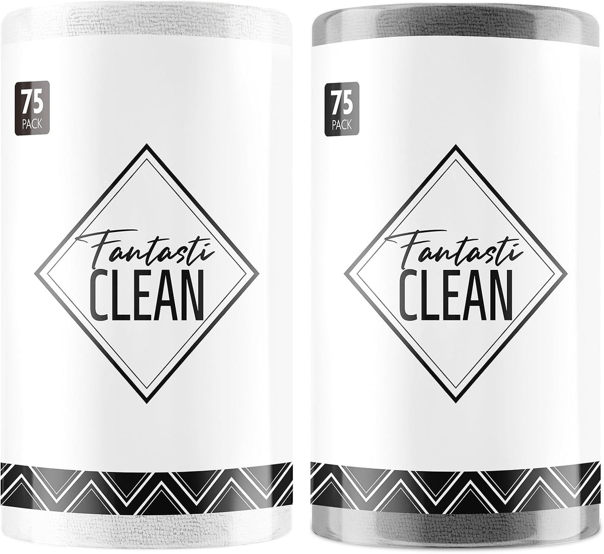 Fantasticlean Microfiber Cleaning Cloth Roll-75 Sheets, 12" x 12" (Purple) | Super Absorbent, Lint-free, Tear-away Microfiber Towel Roll, for All-Purpose Cleaning, Reusable Alternative to Paper Towels - Image 14