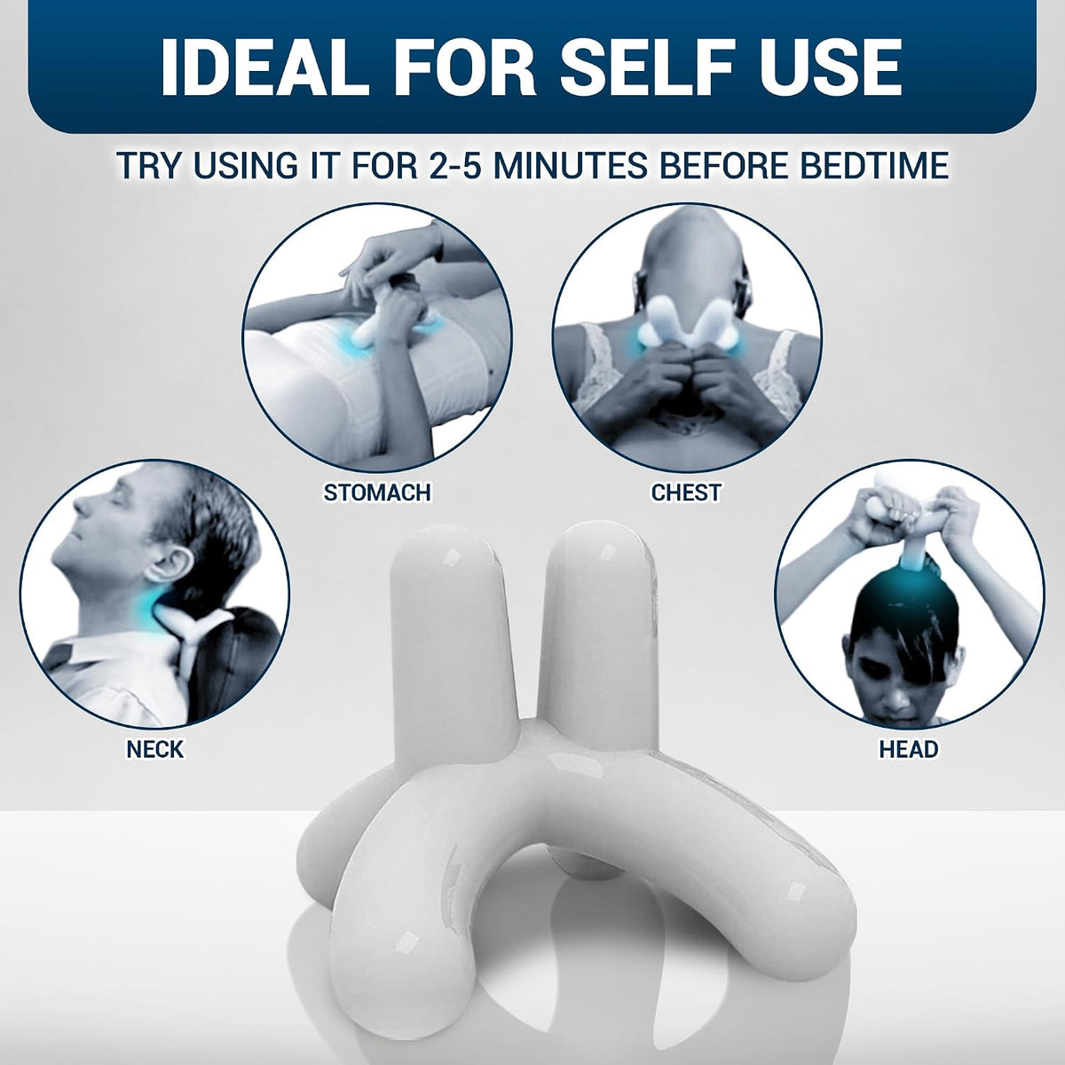 Dr. Berg self-massage tool instruction manual and guides