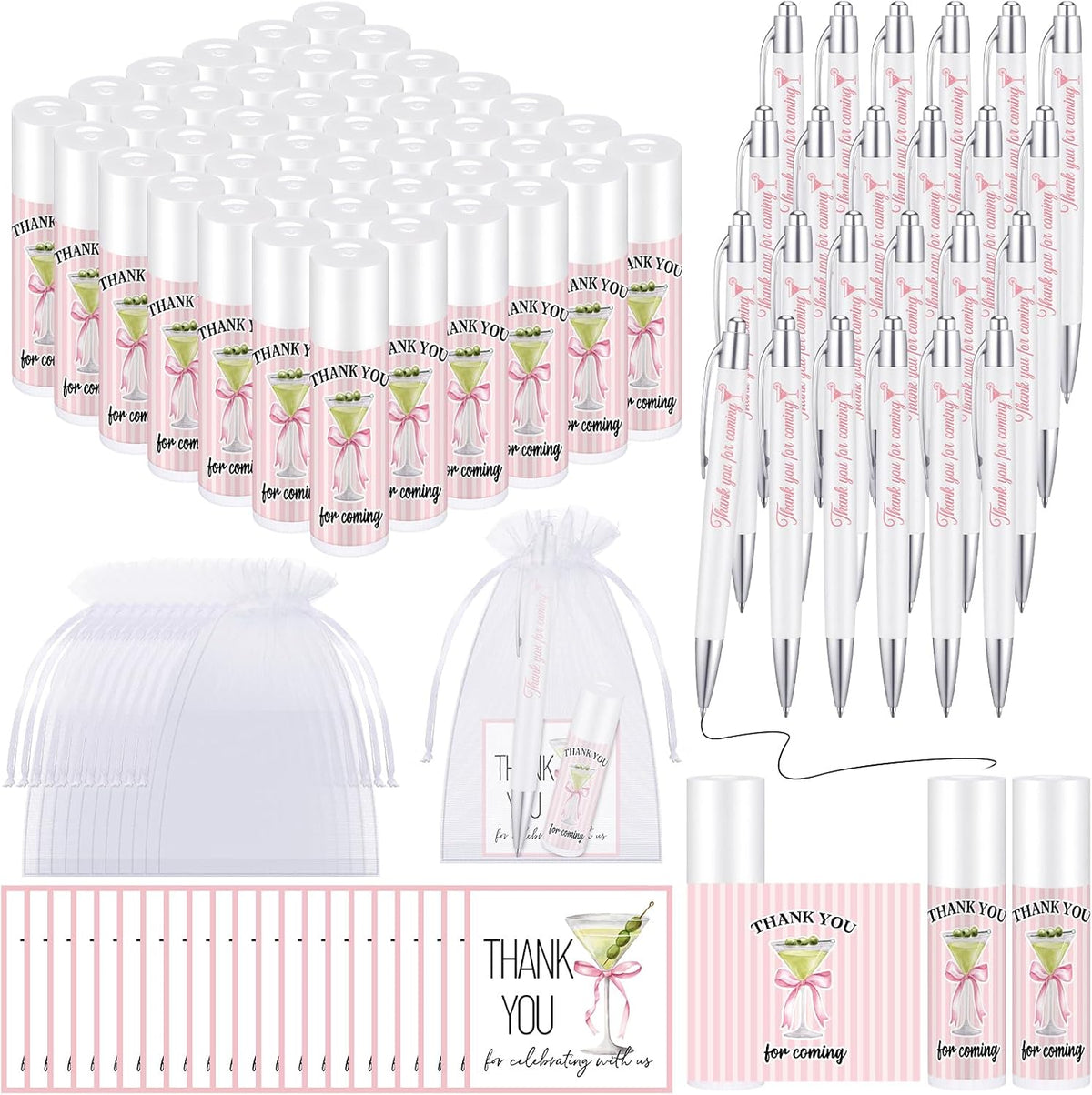 Heigble wedding favor set ready for guests
