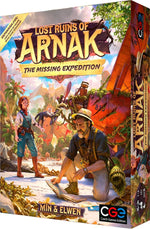 Czech Games Edition Lost Ruins of Arnak Missing Expedition game cards leaders and research tracks