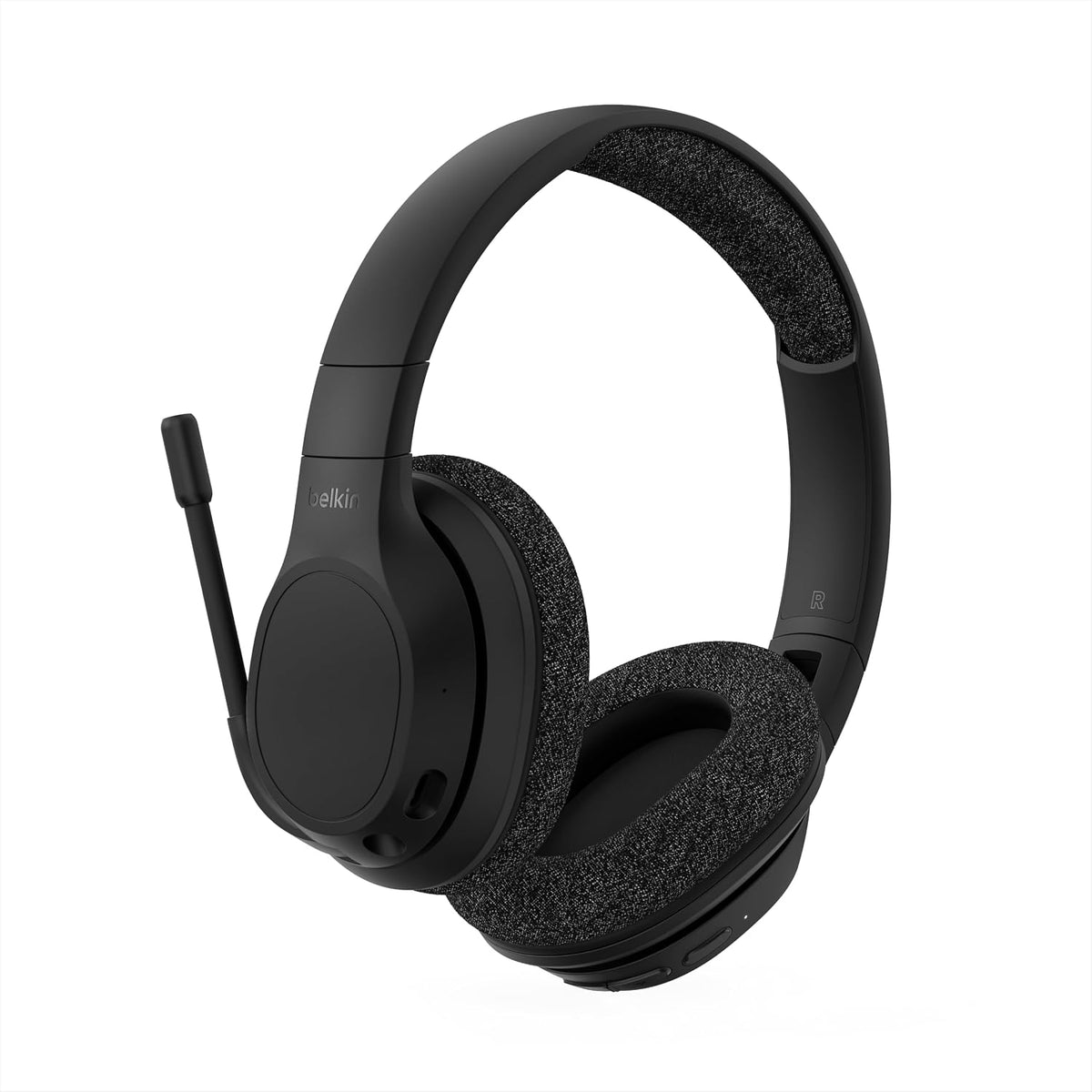 Belkin SoundForm Adapt wireless over-ear headset front view