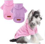 2 Pack Dog Hoodie Warm Hood Dog Sweater Cold Weather Small Dogs Sweatshirt Comfort Pet Clothes for Small Medium Dogs with Pockets Cats Chihuahua Clothes for Male Female Girl Boy Sporty Daily Wear - Image 15