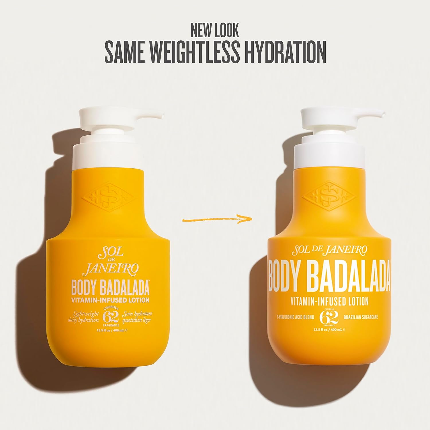 Sol de Janeiro Body Badalada Vitamin Infused Lotion bottle with pump