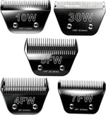 2PCS 7FC Blades Dog Grooming Blades Compatible with Andis Dog Clippers Blades,Dog Clipper Blades Compatible with Oster A5,Wahl km10 Dog Clippers for Animal Dog Cat Horse - Image 12