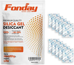 1 Gram 100 Packets Fonday Food Grade Silica Gel Desiccant Packs | Premium silica beads absorb moisture effectively, keeping snacks, jerky, spices & vitamins dry and fresh - Image 10