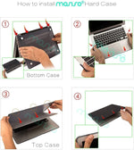 MOSISO MacBook protective case bottom ventilation view