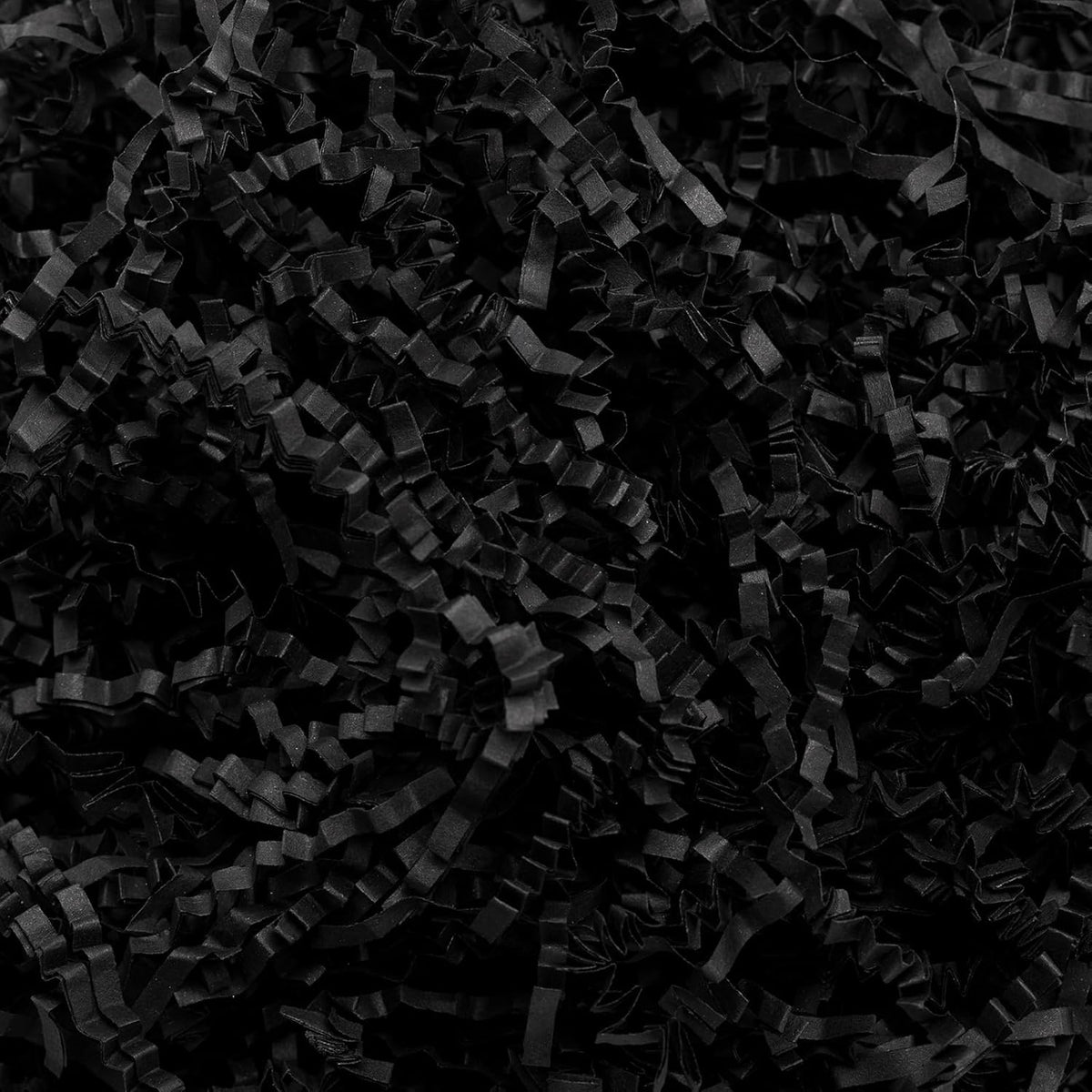 Mefleet Crinkle Cut Paper Shred Filler black front view