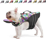 Mklhgty Dog Life Jacket, Reflective Dog Life Vest with Removable Neck Float High Buoyancy for Swimming and Boating, Ripstop Pet Safety Swimsuit Rescue Handle for Small Medium Large Dogs - Image 12