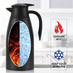 Dumfoin red thermal carafe angled profile