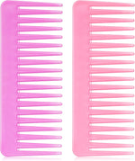 Patelai wide tooth detangling comb front view