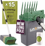 Neater Pet Brands Lift N' Bag 2.0 Dog Pooper Scooper with Bag Attachment & 31" Pole for Small to Large Dogs, New Longer Pole, 15 Refill Bags, Heavy Duty Dog Poop Scooper for Yard, One-Hand Use - Image 10