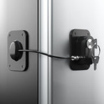 Rormgo refrigerator lock 2 pack front view