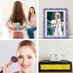 Assorted vibrant color rolls of diamond bling tape for DIY crafts