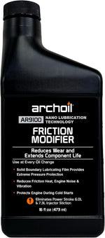 Archoil AR9100 Friction Modifier 16 fluid ounce bottle front view