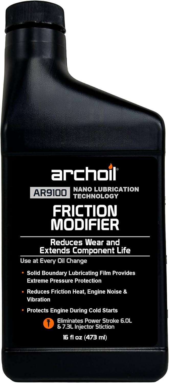 Archoil AR9100 Friction Modifier 16 fluid ounce bottle front view