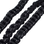 STGOOD multi pet training leash showcasing the adjustable buckle sliders for customized lead lengths