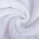 Polyte hand towel and washcloth arrangement