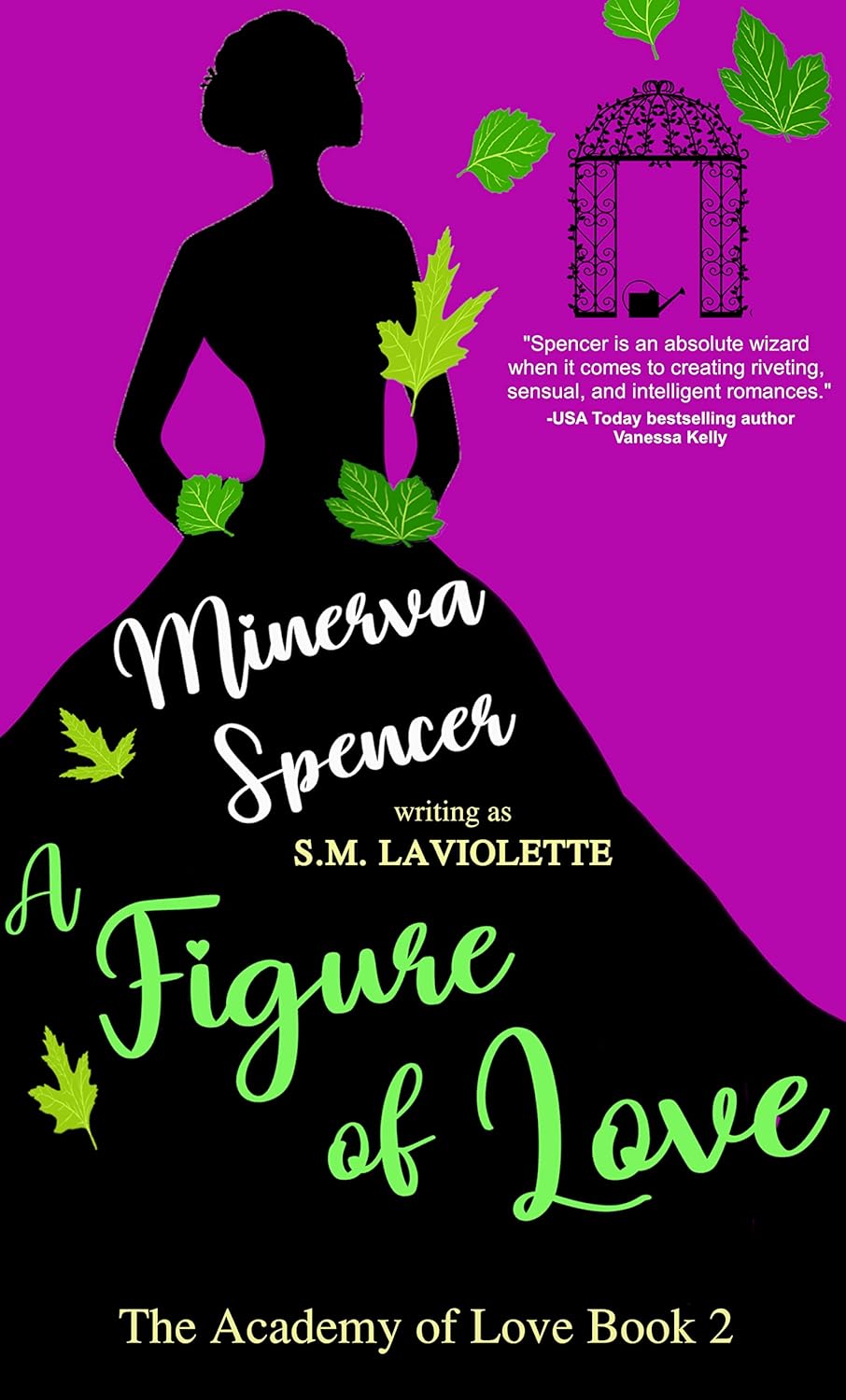 Minerva Spencer A Figure of Love book cover Regency historical romance edition