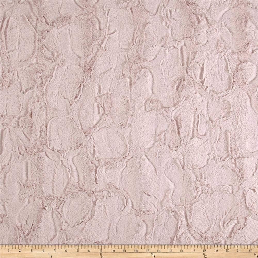 Shannon Fabrics luxe cuddle hide fabric studio display
