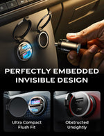 AINOPE USB C car charger pull ring feature