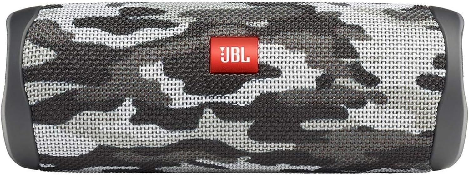 JBL Flip 5 Portable Waterproof Wireless Bluetooth Speaker - Black Camo - Image 1