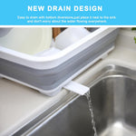 MontNorth gray and white dish drying organizer in use