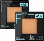 Maybelline Fit Me Matte + Poreless Pressed Face Powder Makeup & Setting Powder, Fair Ivory, 1 Count - Image 15