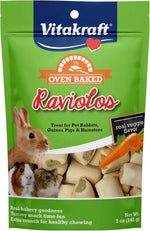 Vitakraft Raviolos Small Animal Treat pouch front view showing product packaging.