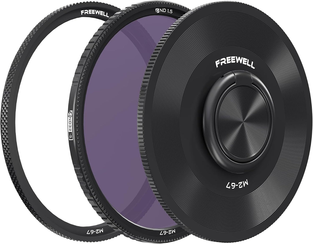 Freewell 67mm ND32 camera filter front view