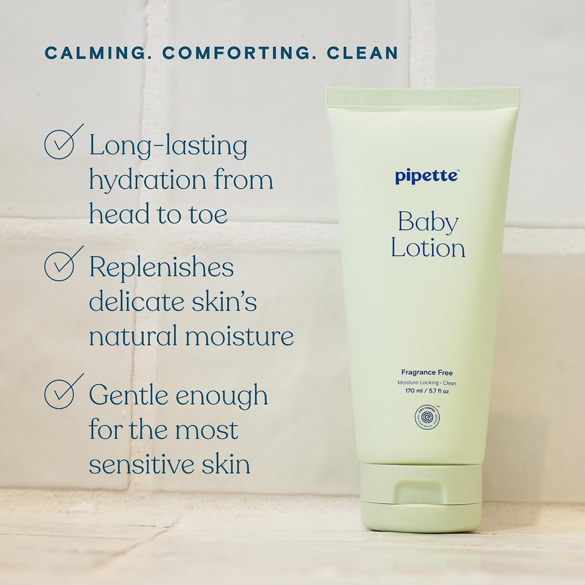 Pipette fragrance free baby lotion duo pack layout