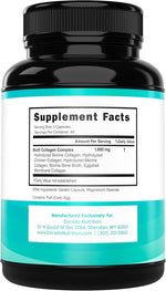 Dorado Nutrition Multi Collagen bottle showing 1800mg serving size