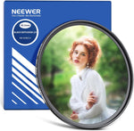 NEEWER 72mm Black Diffusion 1/8 Filter for Mist Cinematic Effect, Ultra Slim Optical Glass Filter with Multi Nano Coatings for Video Vlog Portrait Photography - Image 14