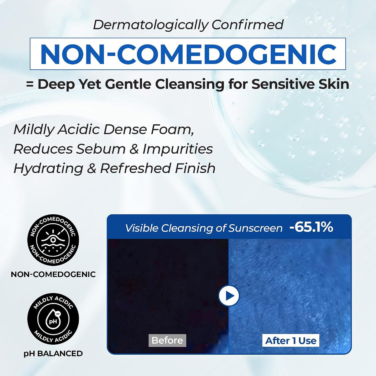 Jumiso pore cleansing foam ingredients and label information