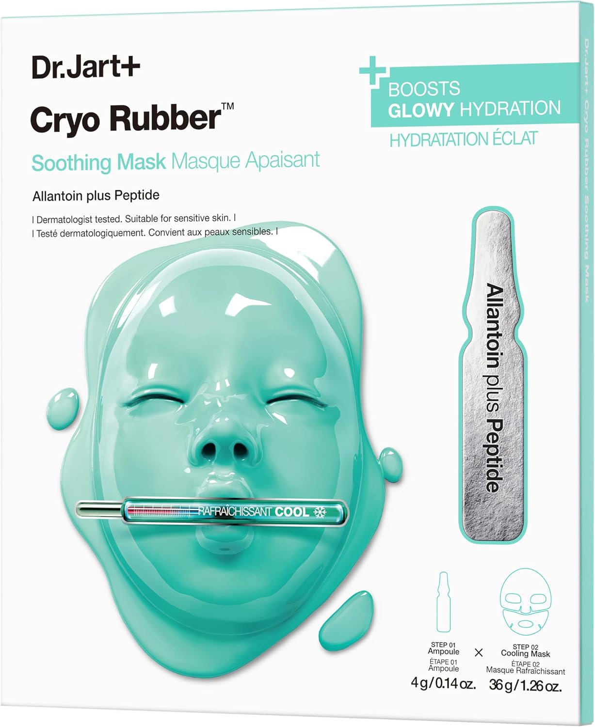 Dr.Jart+ Cryo Rubber Soothing Mask front packaging view