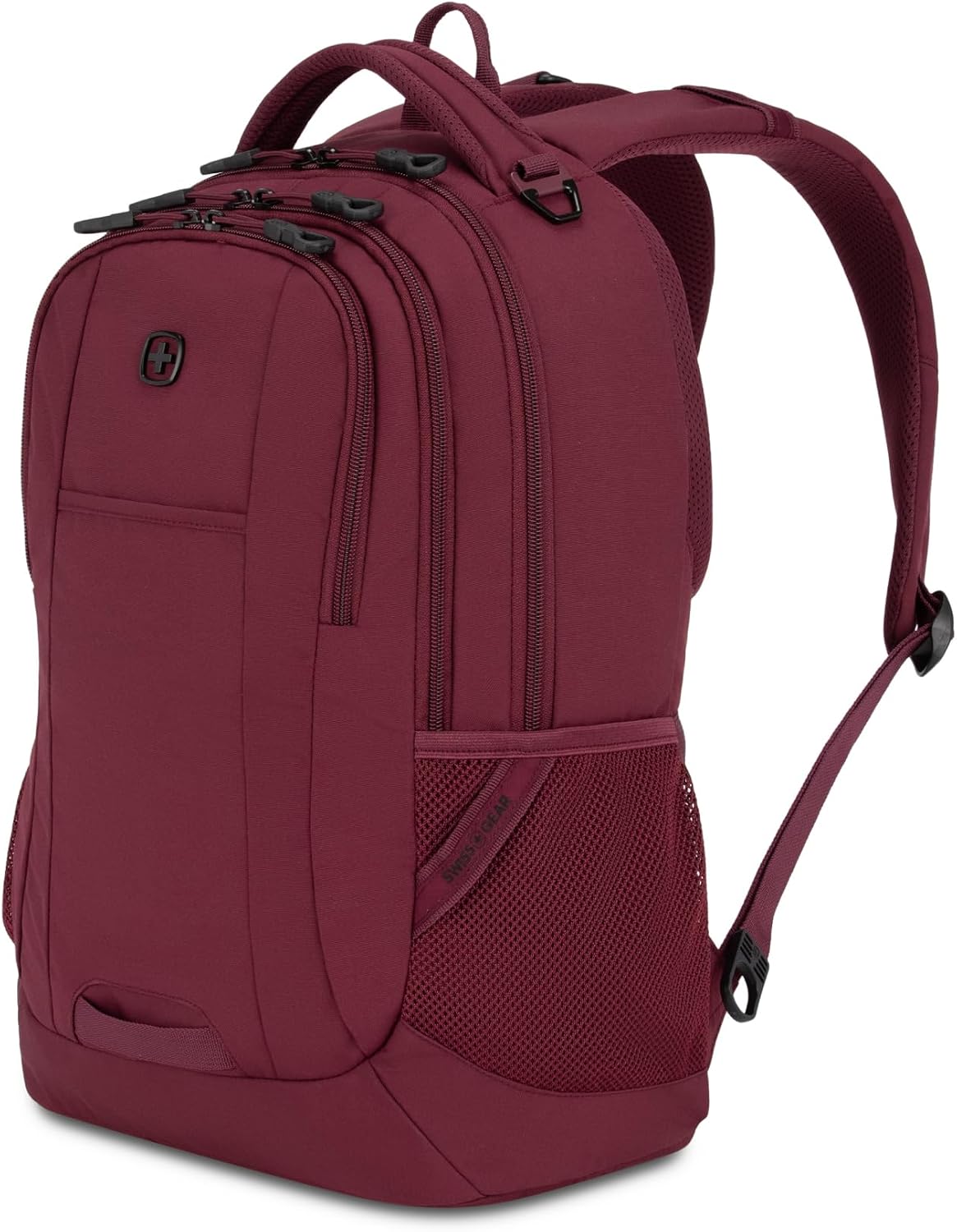 SwissGear 5505 Cecil 16" Laptop Backpack Olive - Daily Laptop Bag with Gear Attachment Options - Multiple Organizer Pockets & Padded Shoulder Straps - Image 14