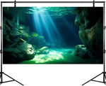 Tropical fish aquarium background by Riivvdise for realistic underwater setups.
