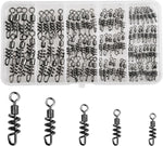 JSHANMEI fishing swivels kit front view container