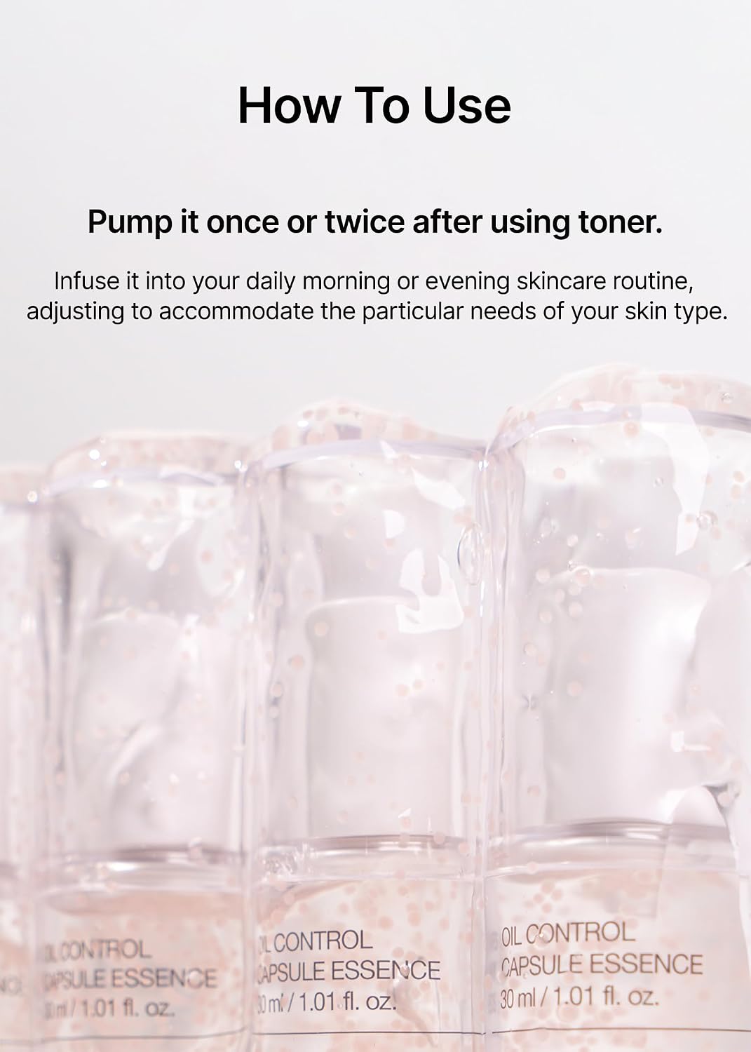 Celimax capsule essence application view for daily matte finish routine