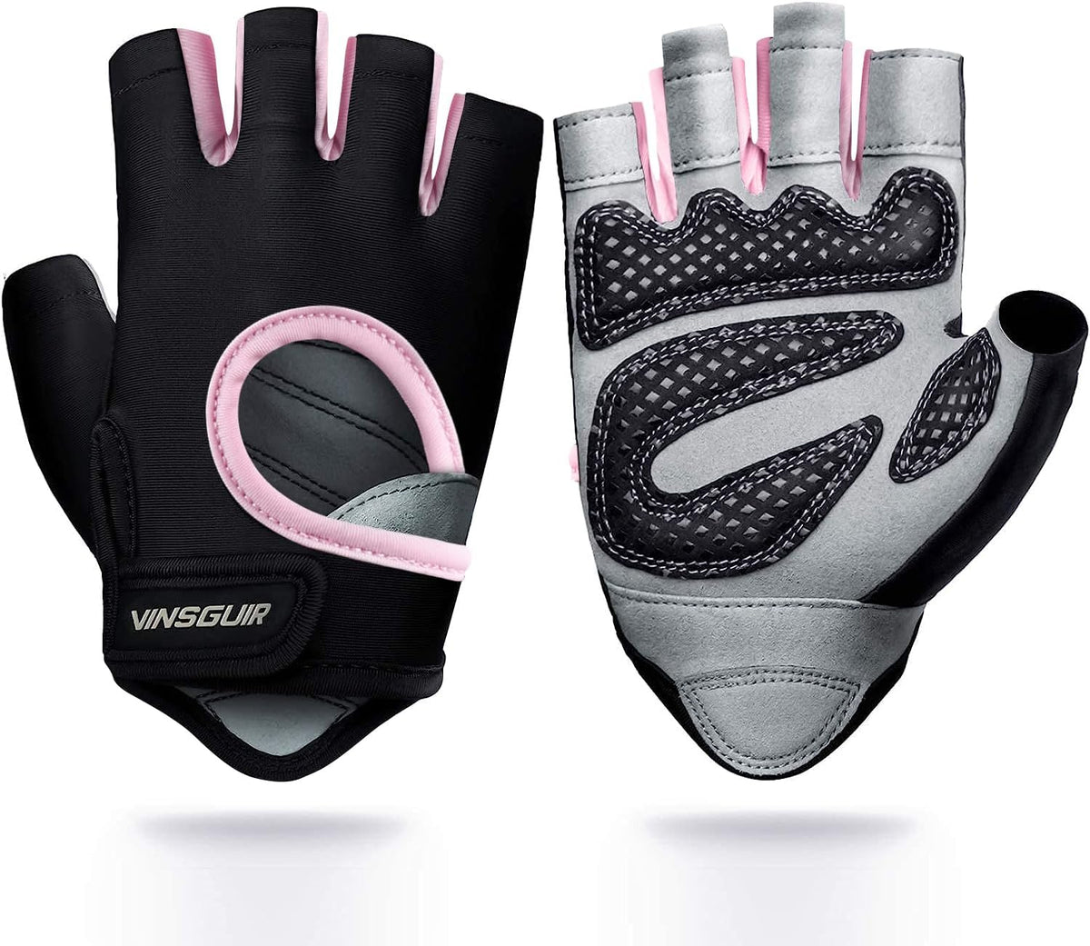 VINSGUIR Gym Gloves for Men and Women, Workout Gloves with Enhanced Grip - Image 9