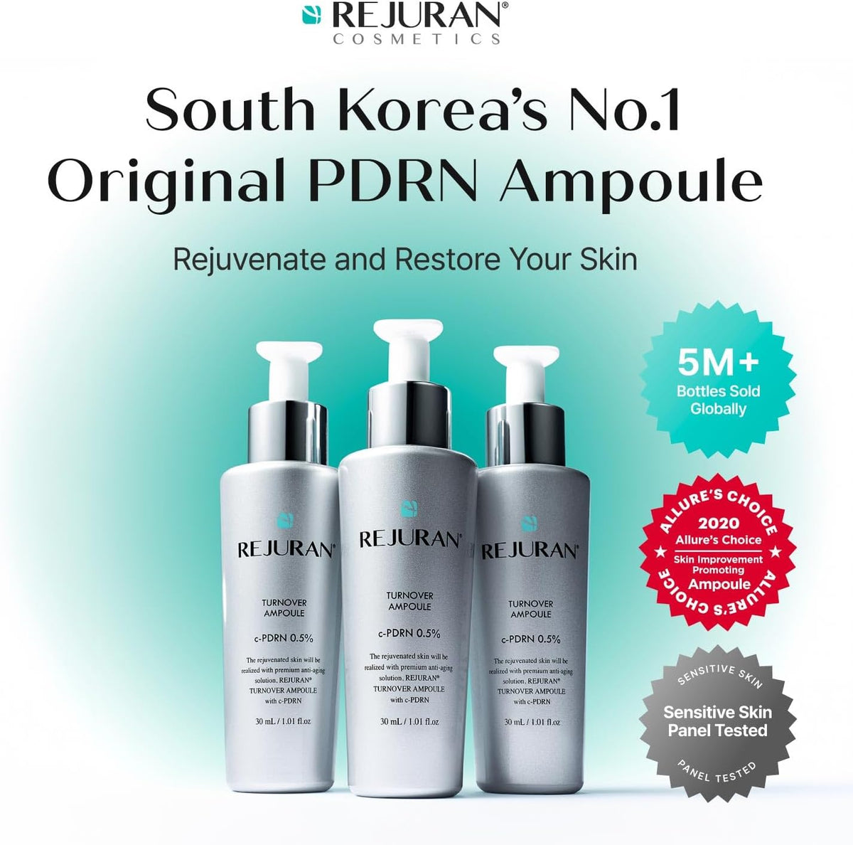 Rejuran Turnover Ampoule c-PDRN salmon DNA serum packaging