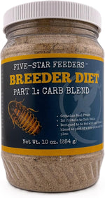 Pre-feeding reptile supplement container designed for daily Dubia roach colony care