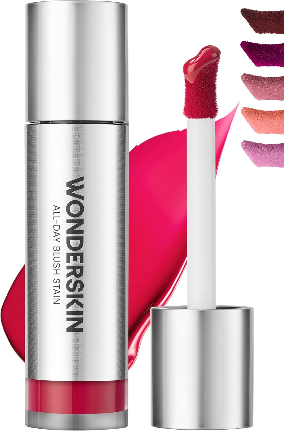 Wonderskin Wonder Blading All-Day Blush Stain in Flutter packaging front view