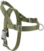 No Pull Dog Harness with Handle, Adjustable Soft Mesh Padded Reflective Walking Harness with Front Clip for Small Medium Large Dogs - Quick Fit No Escape for Training and Hiking (Pink, M) - Image 11