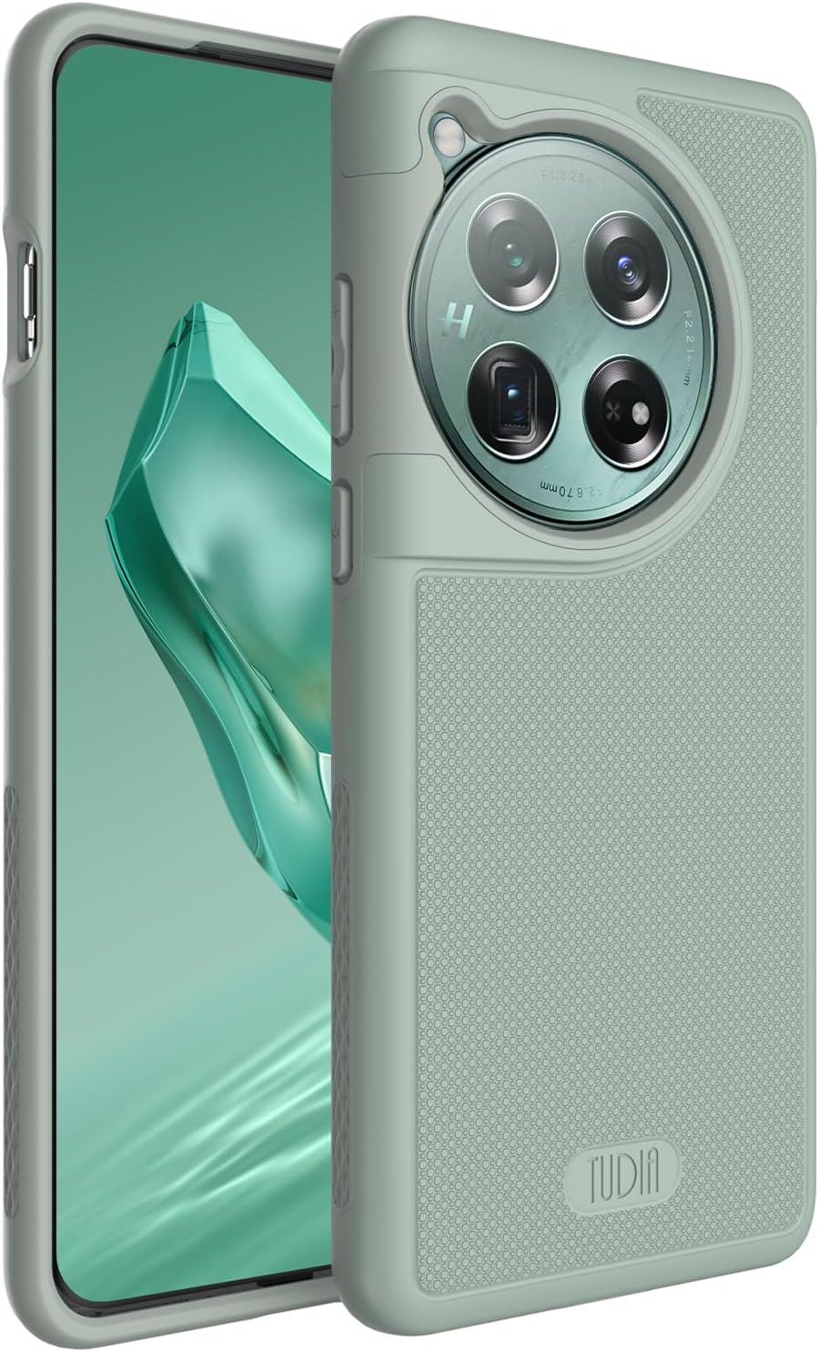 TUDIA matte black protective cover packaging and product overview