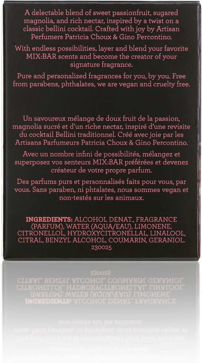 MIX:BAR Passionfruit Nectar Eau de Parfum cap and nozzle detail