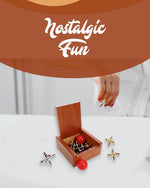 WE Games keepsake wooden storage box with magnetic closure