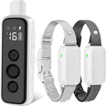 Bousnic dog shock collar for two dogs front view with remote